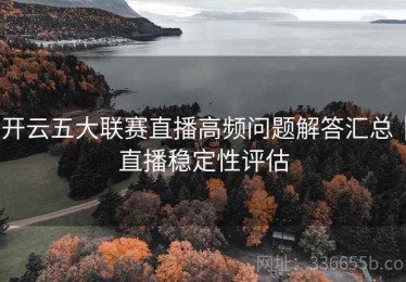 开云五大联赛直播高频问题解答汇总｜直播稳定性评估