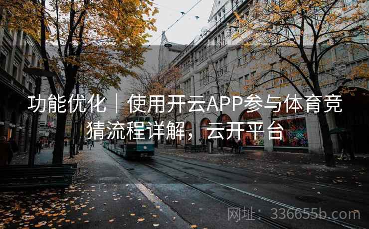 功能优化｜使用开云APP参与体育竞猜流程详解，云开平台